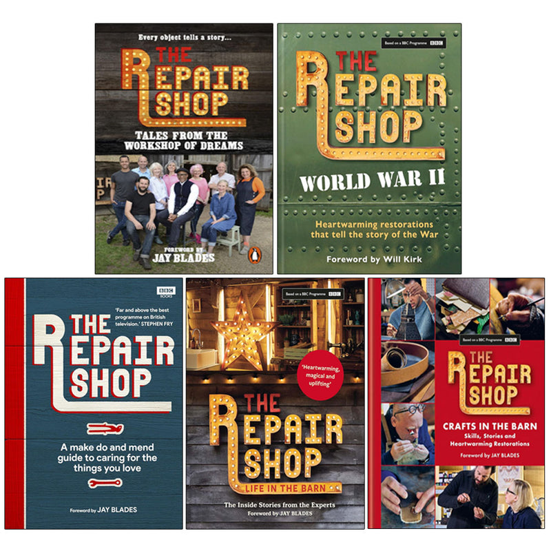 The Repair Shop 5 Books Collection Set by  Karen Farrington & Jayne Dowle  - Non Fiction - Mixed Format