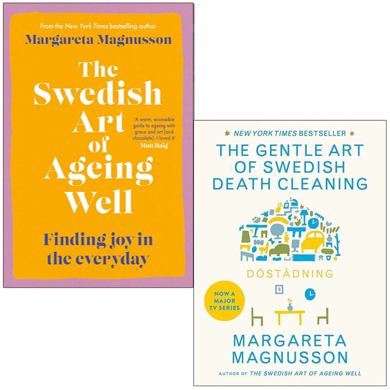 Margareta Magnusson Collection 2 Books Set (The Swedish Art of Ageing Well, Dostadning)