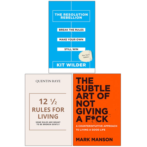 The Subtle Art of Not Giving a Fck & Related Reads 3 Books Collection Set - Non Fiction - Paperback - The Book Bundle