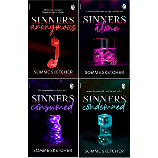Evermore paperback collection of Sinners Anonymous Series 4 books by Rory Carter, featuring book covers with dark, mysterious artwork.