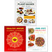 Whole Foods Plant- Based Diet Plan, Healthy Indian Curry Dishes, One Pot Healthy Meals 3 Books Collection Set - The Book Bundle