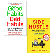 Good Habits, Bad Habits, Side Hustle 2 Books Collection Set Paperback - The Book Bundle