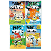 Pablo and Splash Graphic Novel Series by Sheena Dempsey 4 Books Collection Set - The Book Bundle