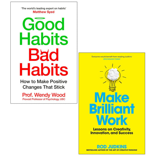 Good Habits, Bad Habits, Make Brilliant Work 2 Books Collection Paperback - The Book Bundle