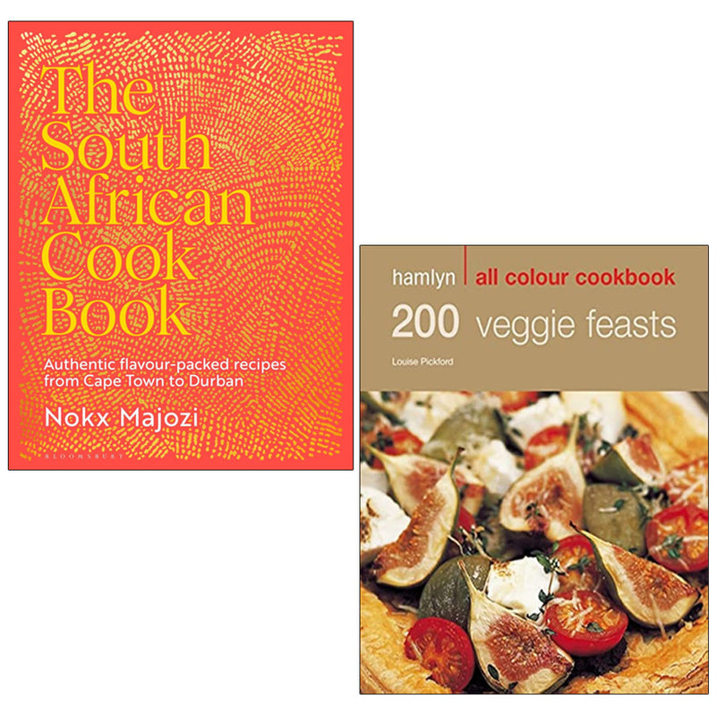 South African Cookbook & Hamlyn 200 Veggie Feasts 2 Books Collection Set - Non Fiction - Mixed Format