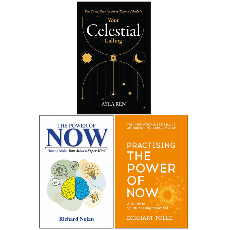 Practising The Power Of Now & The Power Of Now 3 Books Collection Set by Eckhart Tolle - Non Fiction - Paperback