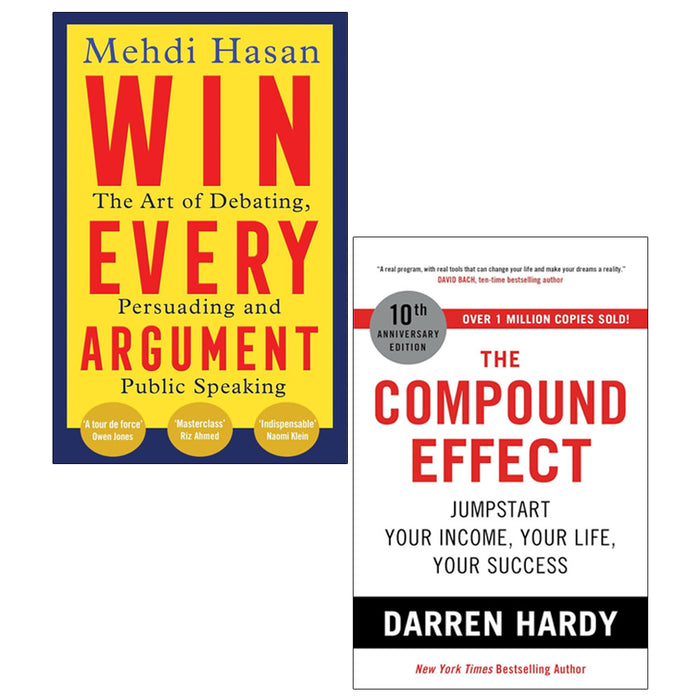 Win Every Argument, The Compound Effect 2 Books Collection Set - The Book Bundle