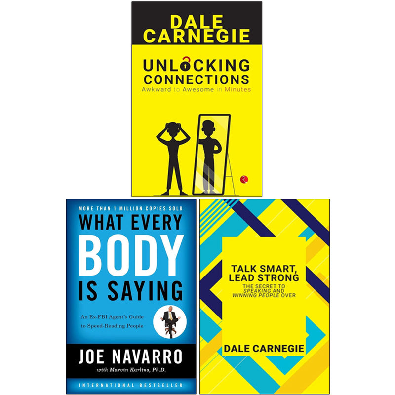 Unlocking Connections, Talk Smart, Lead Strong, What Every BODY Is Saying 3-Book Set - Non Fiction - Paperback