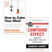How to Calm Your Mind, The Compound Effect 2 Books Collection Set - The Book Bundle