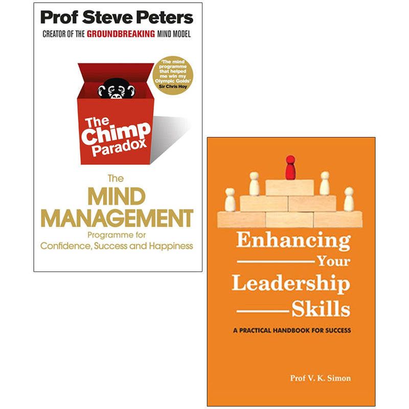 The Chimp Parado, Enhancing Your Leadership Skills 2 Books Collection Set - The Book Bundle