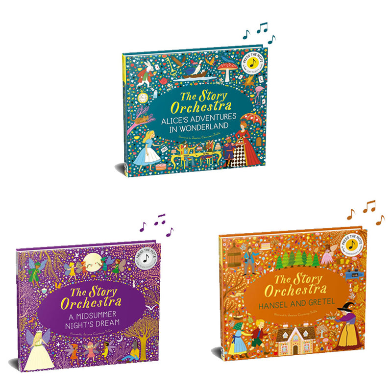 Story Orchestra 3 Books Collection Set: Shakespeare Hansel Alice - Fiction - Hardback