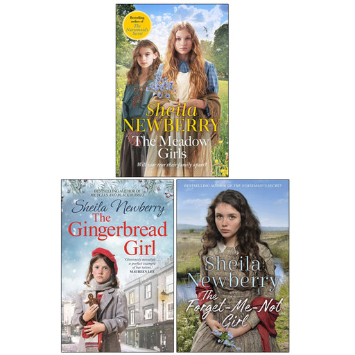 Sheila Newberry 3 Books Collection Set (The Gingerbread Girl, Forget-Me-Not Girl & Meadow Girls) - The Book Bundle