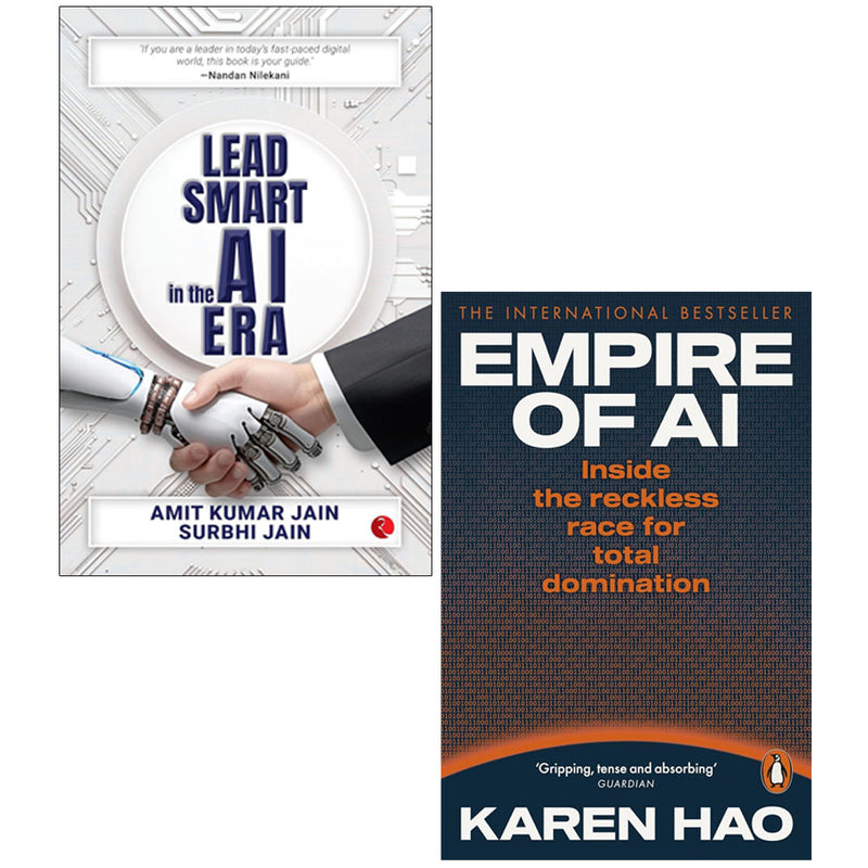 Empire Of AI, Lead Smart In The AI Era 2 Books Collection Set - Non Fiction - Paperback