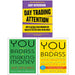 Day Trading Attention, You Are a Badass at Making Money, You Are a Badass 3 Books Collection Set - The Book Bundle