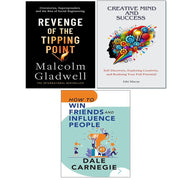 Revenge Tipping Point, How Win Friends Influence, Creative Mind And Success 3 Books Collection Set - The Book Bundle