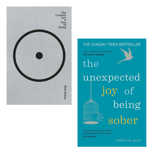 The Creative Act: A Way of Being (HB) & The Unexpected Joy of Being Sober 2 Books Set - The Book Bundle