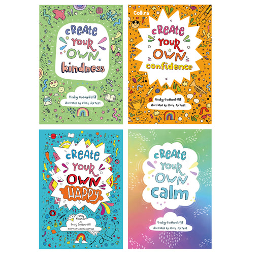 Create Your Own Series 4 Books Set By Becky Goddard-Hill (Create your own calm:) - The Book Bundle