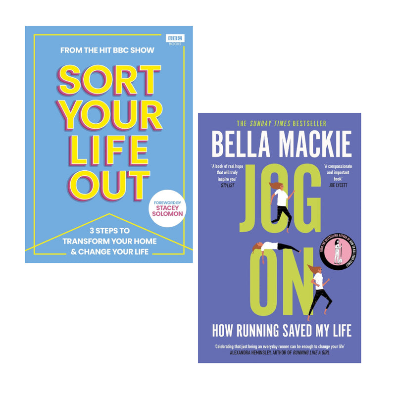 SORT YOUR LIFE OUT (HB) & JOG ON: How Running Saved My Life  2 Books Set - The Book Bundle