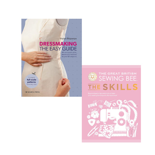 Dressmaking: The Easy Guide & The Great British Sewing Bee 2 Books Set - The Book Bundle