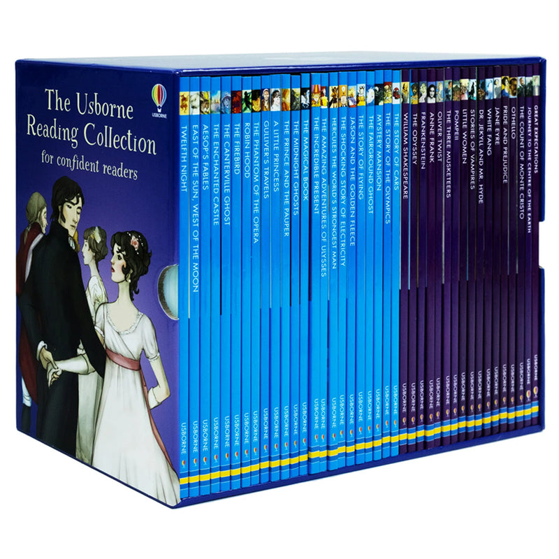 Usborne Reading Collection for Confident Readers 40 Books Collection Box Set by Usborne - Fiction - Box Set