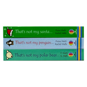 Usborne Thats Not My Christmas Collection 3 Books Set (That's not my Santa, Penguin & polar bear) - The Book Bundle