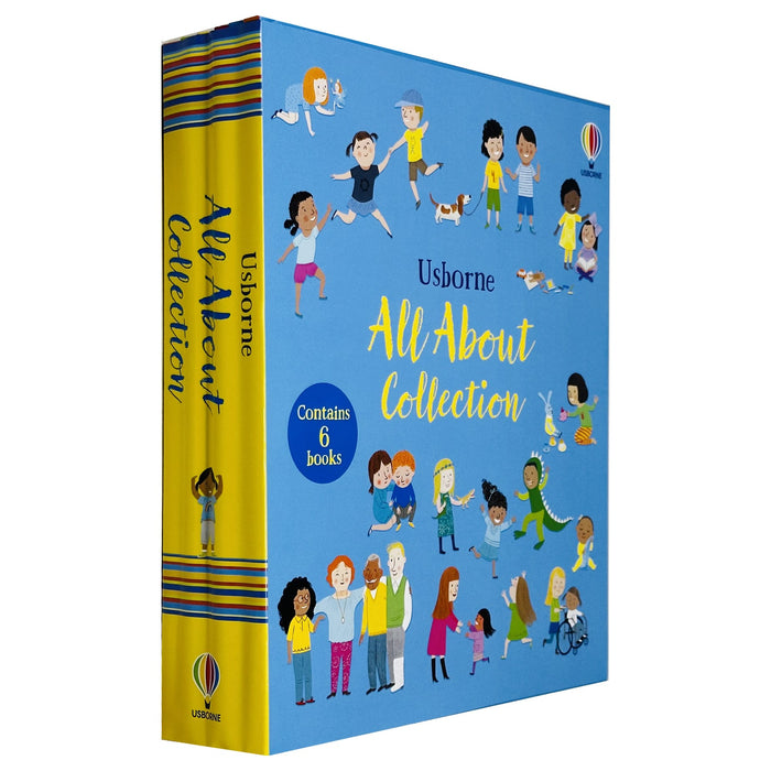 Usborne All About Feelings My First Books 6 Books Set By Felicity Brooks (All About Feelings) - The Book Bundle