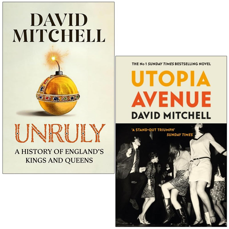 David Mitchell Collection 2 Books Set (Unruly & Utopia Avenue)