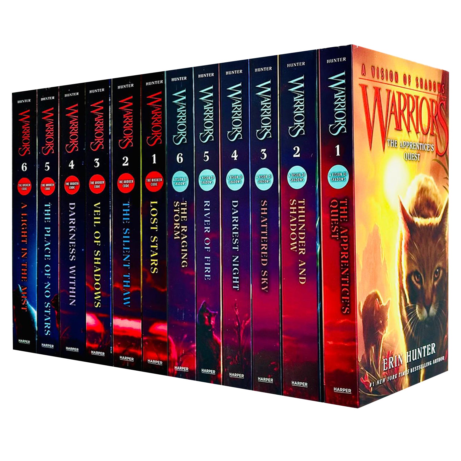 Warrior Cats Volume 25 - 36 Books Collection Set (The Complete