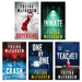 Freida McFadden 5 Books Set (The Inmate, The Boyfriend, The Crash, The Teacher, One by One) - The Book Bundle
