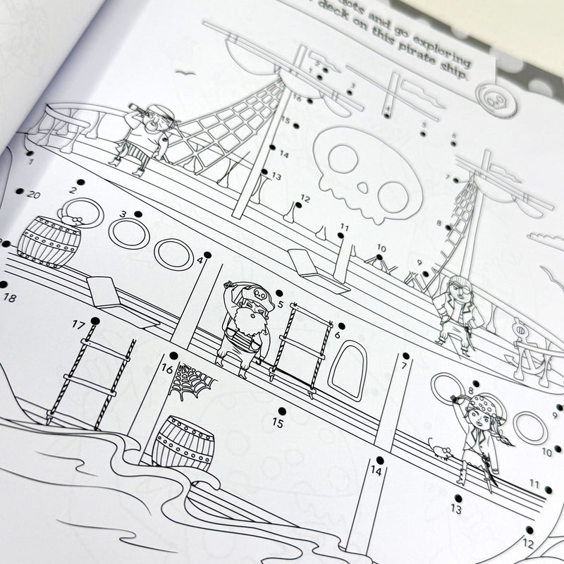 Super Dot-to-Dot Fun Pesky Pirates by Parragon Books - The Book Bundle