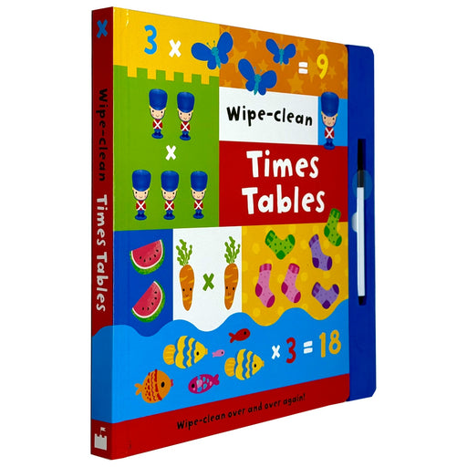 Times Tables  Wipe Clean by Sandcastle Books Board book - The Book Bundle