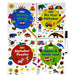 Wipe Clean ABC Activity Pack Collection 4 Books Set (with pen) - The Book Bundle
