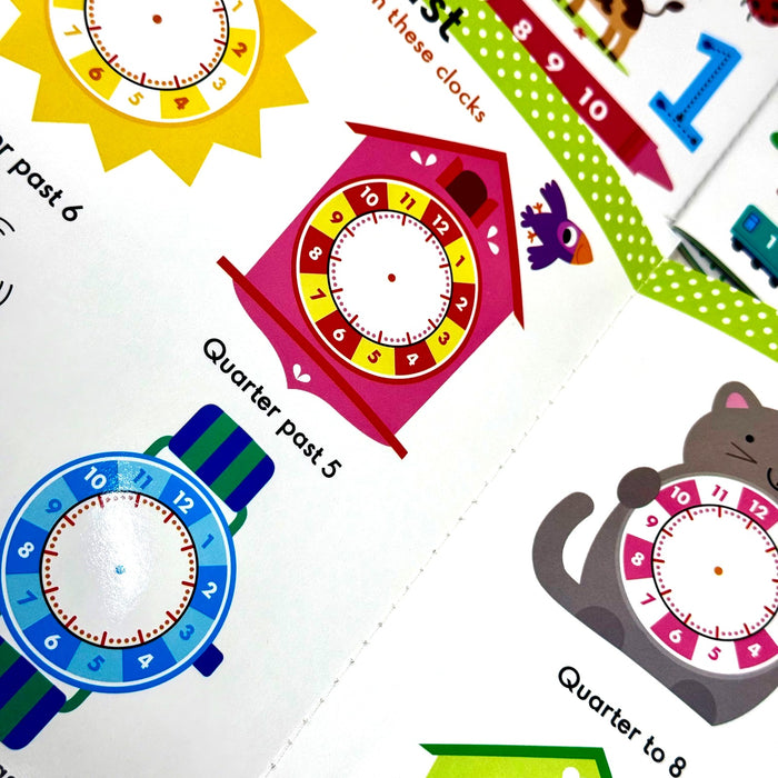 Wipe Clean Starting School Activity Pack Collection 4 Books Set (with pen) - The Book Bundle