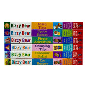 Bizzy Bear: Series 2 Collection 6 Board Books Set by Benji Davies (Zoo Ranger, Dinosaur Safari, Camping Trip, Pirate Adventure, Space Rocket & Pizza Time) - The Book Bundle