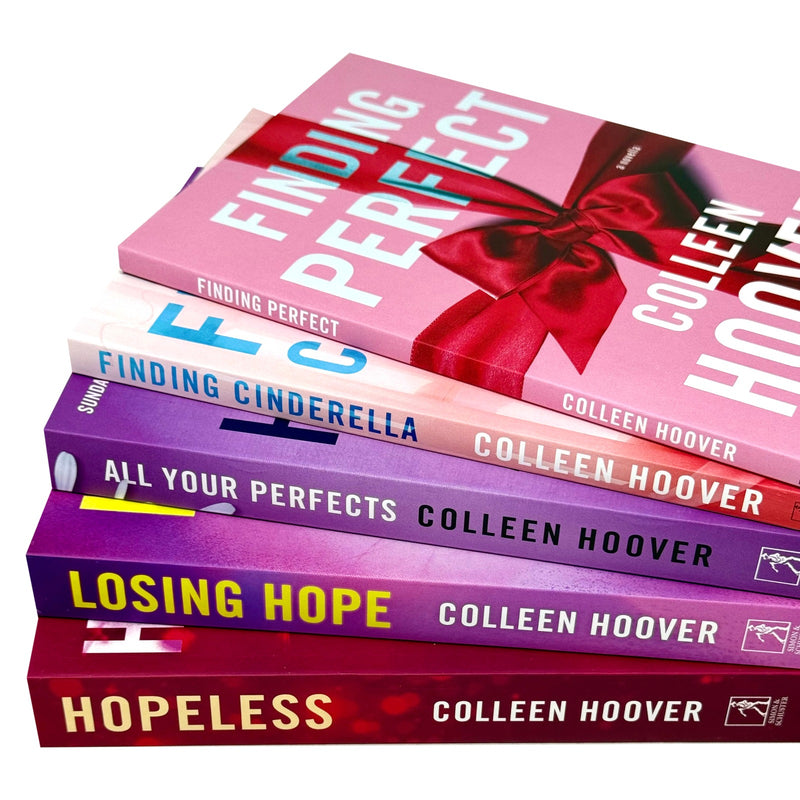 Five-book collection of Colleen Hoover's Hopeless Series in paperback, featuring her popular fiction novels by Simon & Schuster UK Ltd.