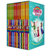 Rainbow Magic Series 21-book collection by Daisy Meadows, featuring colorful book covers and magical fantasy illustrations.