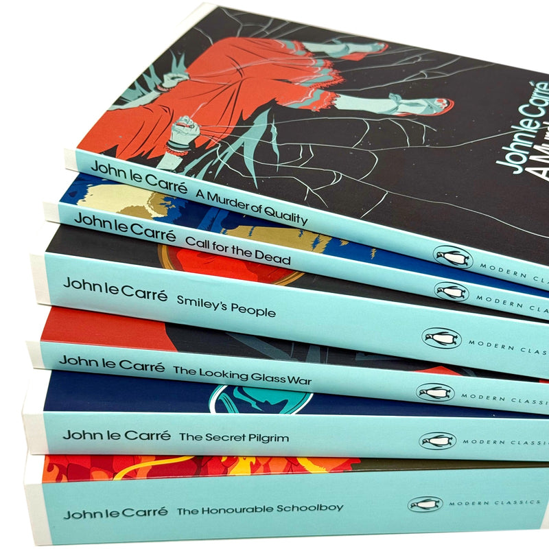 George Smiley Series 6 Books Collection Set by John Le Carré - Fiction - Paperback