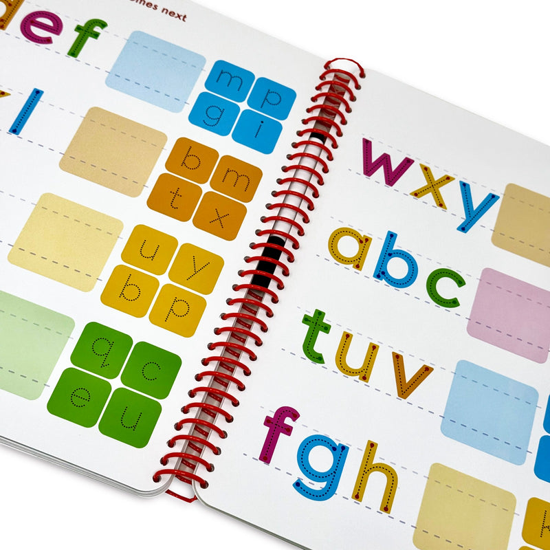 Wipe Clean ABC Activity Book: Alphabet Tracing and Letter Recognition by Sandcastle Books - Ages 3–5 - Paperback