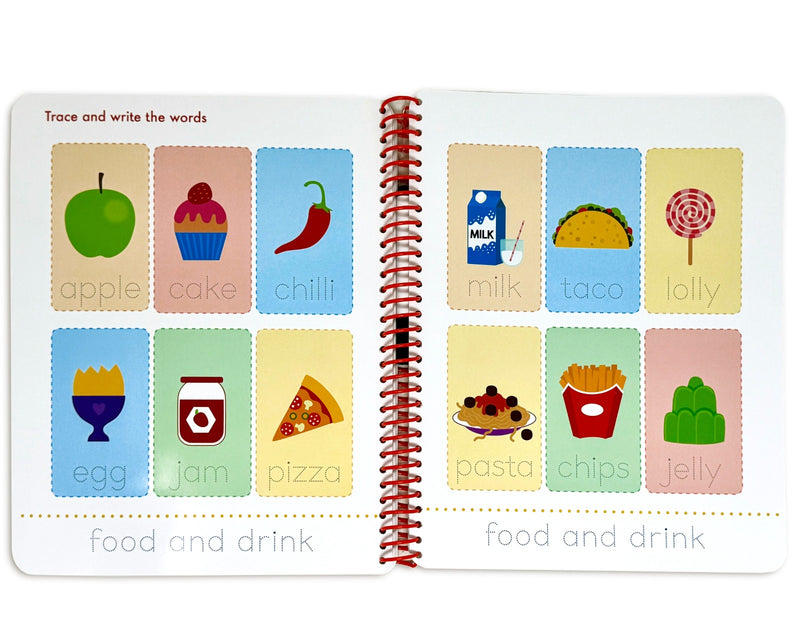 Wipe Clean ABC Activity Book: Alphabet Tracing and Letter Recognition by Sandcastle Books - Ages 3–5 - Paperback
