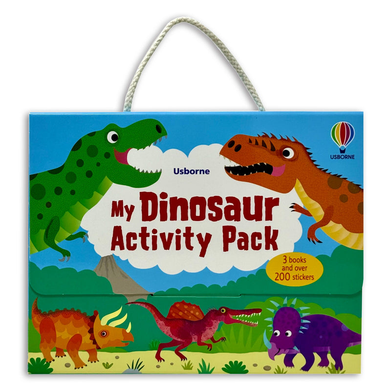 My Dinosaur Activity Pack 3 Books and over 200 Stickers - Fiction - Paperback