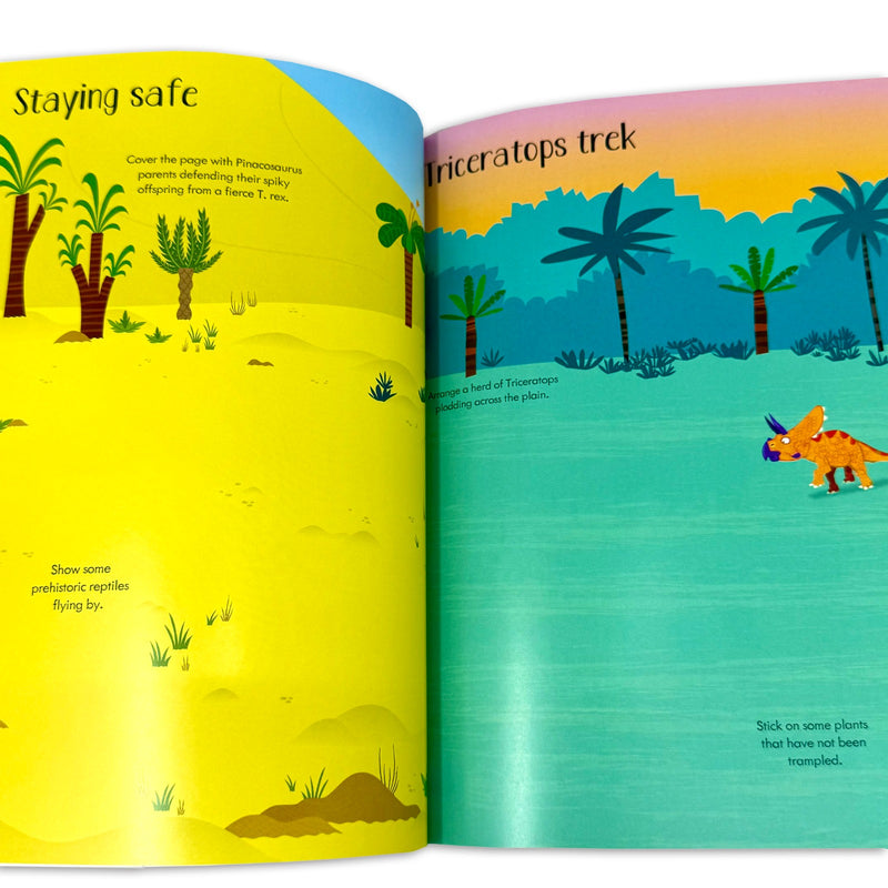 My Dinosaur Activity Pack 3 Books and over 200 Stickers - Fiction - Paperback