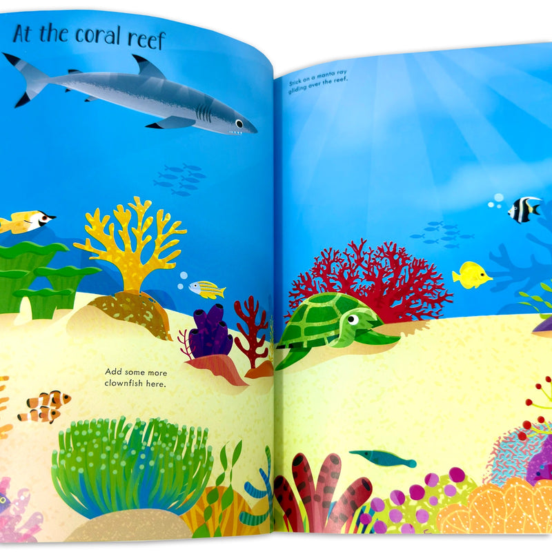 Usborne Animals Activity Pack 3 Books and over 160 Stickers - Fiction - Paperback