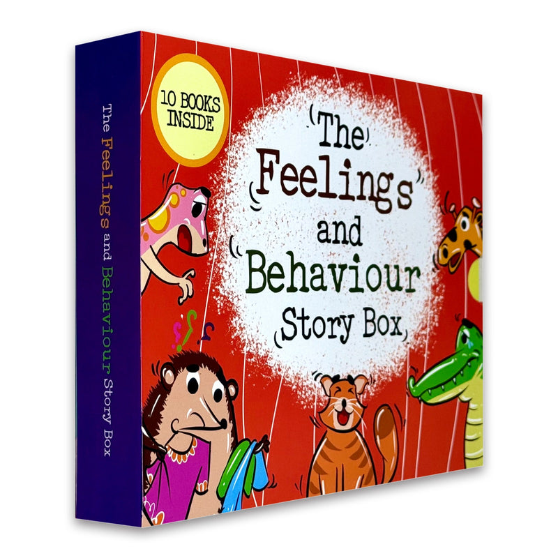 The Feelings And Behaviour Story Box 10 Books Collection Set - Ages 3-7 - Emotional Intelligence - Paperback