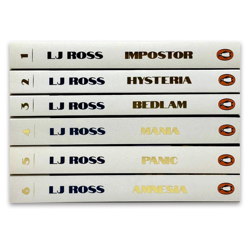 Alexander Gregory Thrillers 6 Books Collection Set by LJ Ross - Fiction - Paperback