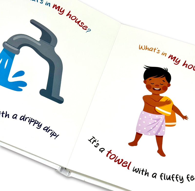 What's In My House? by Moonstone   - Early Learning Picture Books - BoardBook