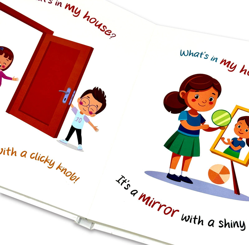 What's In My House? by Moonstone   - Early Learning Picture Books - BoardBook