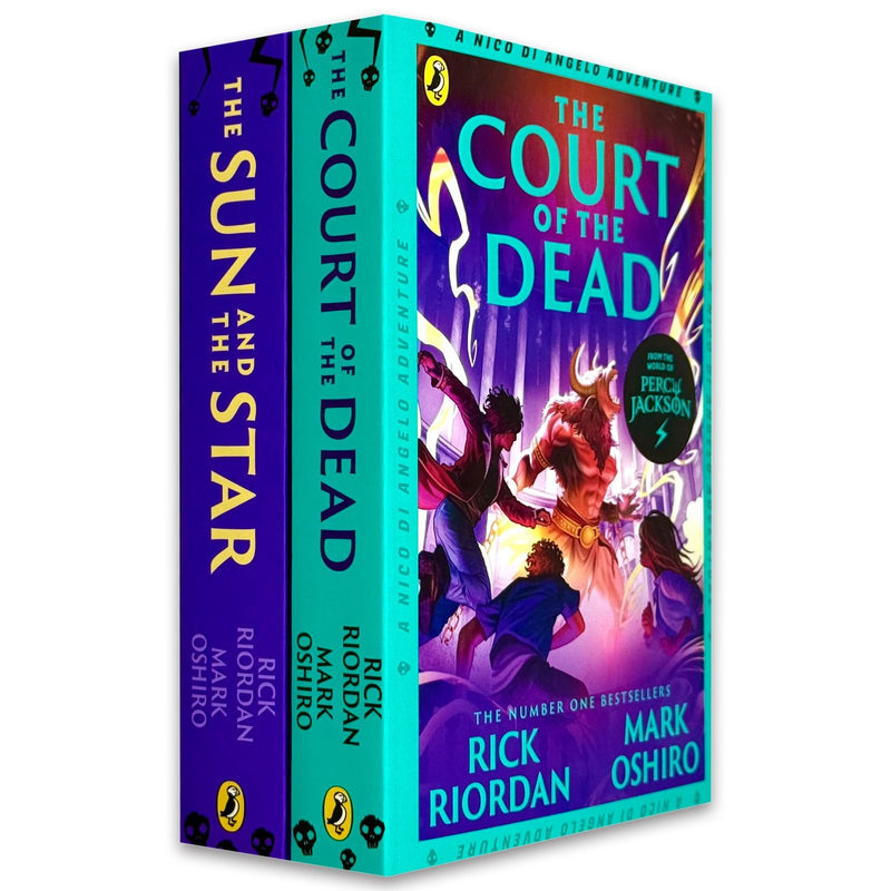 Nico Di Angelo Adventures 2-book collection set by Rick Riordan and Mark Oshiro, Puffin Ltd. fiction books