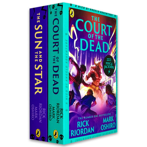 Nico Di Angelo Adventures 2-book collection set by Rick Riordan and Mark Oshiro, Puffin Ltd. fiction books