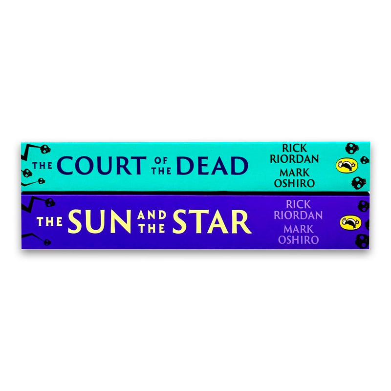 The Nico Di Angelo Adventures 2-book collection set by Rick Riordan and Mark Oshiro, Puffin Ltd. fiction books
