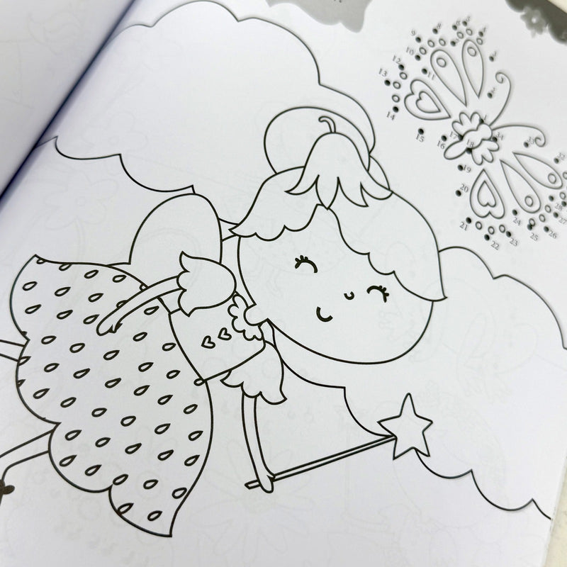 Super Dot-to-Dot Fun Sparkly Fairies by Parragon Books - The Book Bundle